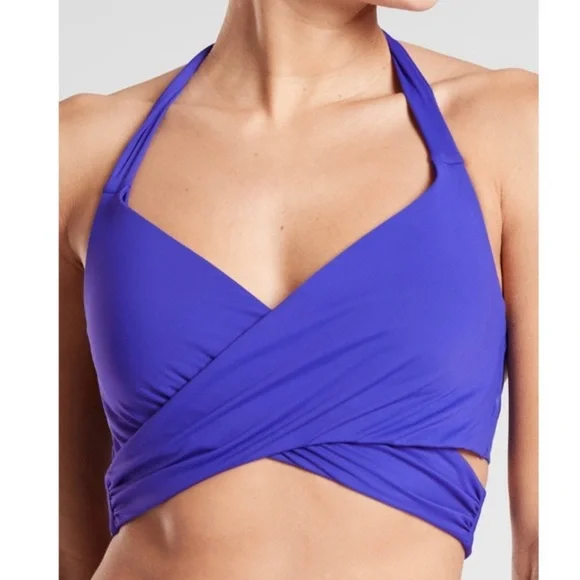 Athleta Bra Cup Halter Bikini Top - Picture 3 of 5